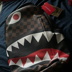 Sprayground hangover shark backpack